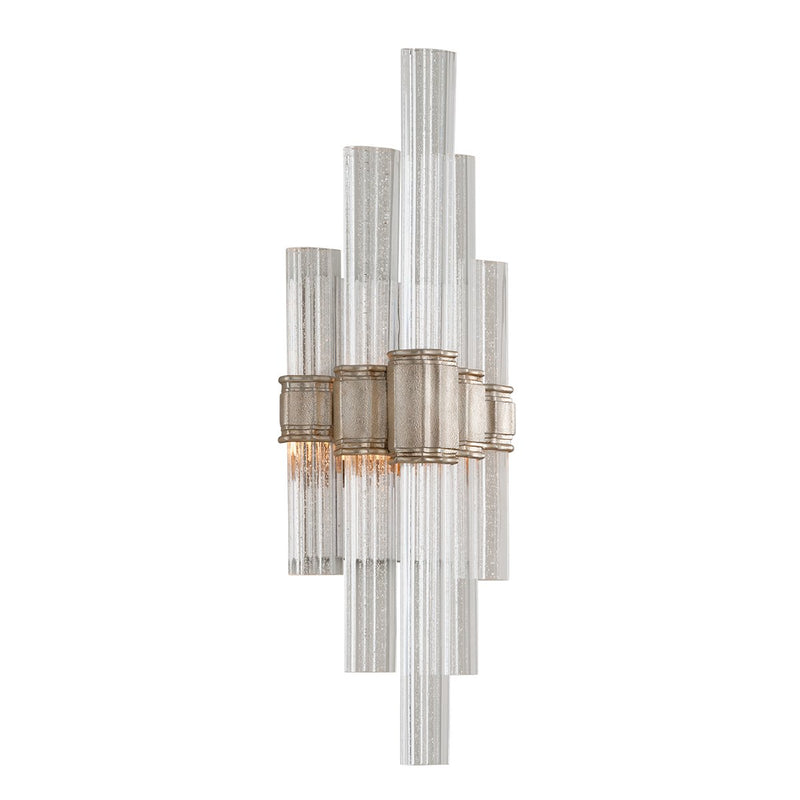Viola 2-Light Small Wall Sconce in Warm Silver Leaf