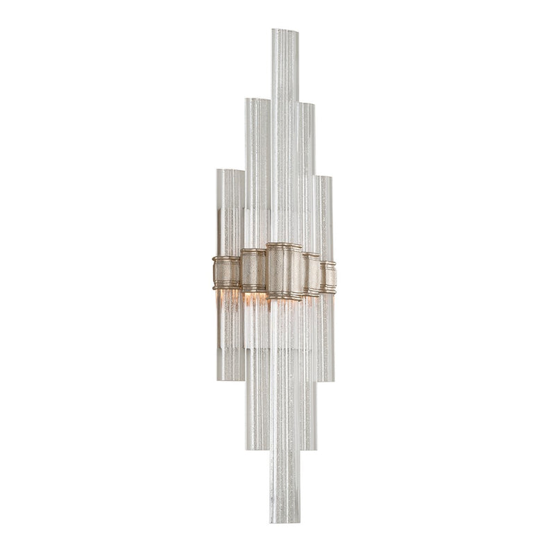 Viola 2-Light Large Wall Sconce in Warm Silver Leaf