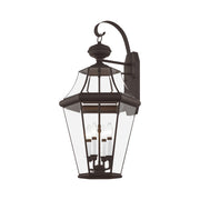 Georgetown 4-Light Extra Large Outdoor Wall Lantern in Bronze