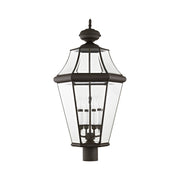 Georgetown 4-Light Extra Large Outdoor Post Light in Bronze
