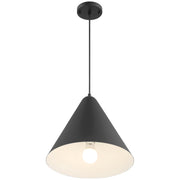 Ford 14" LED Pendant in Matte Black