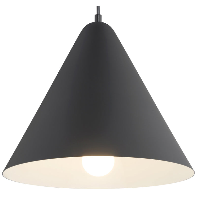 Ford 14" LED Pendant in Matte Black