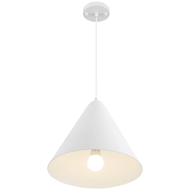 Ford 14" LED Pendant in Matte White