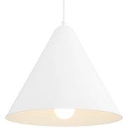 Ford 14" LED Pendant in Matte White