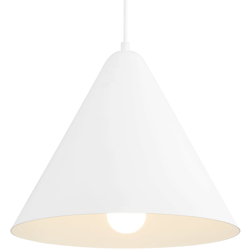 Ford 14" LED Pendant in Matte White