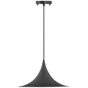 Costa Small LED Pendant in Matte Black