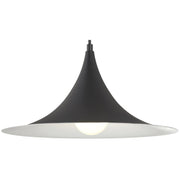 Costa Small LED Pendant in Matte Black