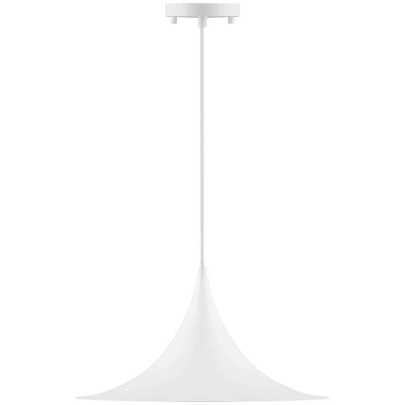 Costa Small LED Pendant in Matte White