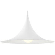 Costa Small LED Pendant in Matte White