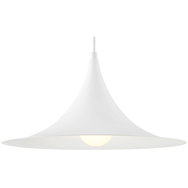 Costa Small LED Pendant in Matte White