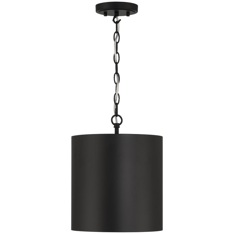 Knox Pendant in Matte Black