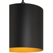 Knox Pendant in Matte Black