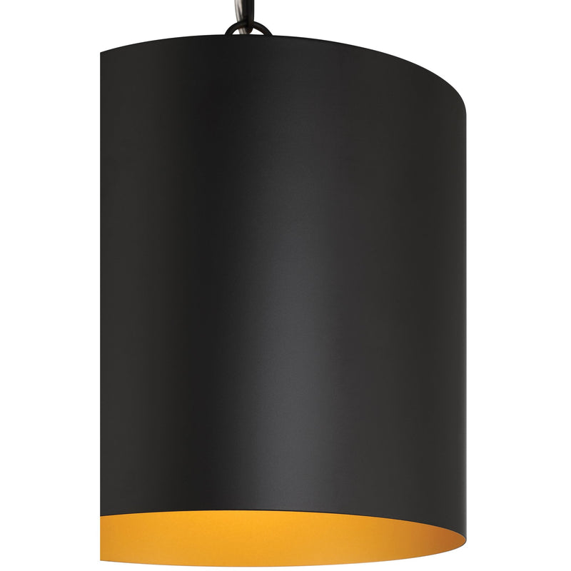 Knox Pendant in Matte Black