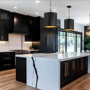 Knox Pendant in Matte Black