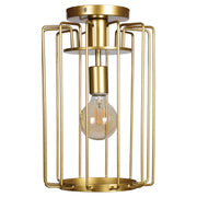 Wired LED Pendant in Gold