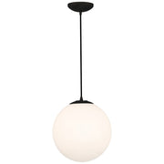Pearl Large Pendant in Matte Black