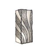 Flow 2-Light 14.5" Wall Sconce in Steel