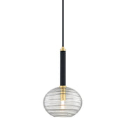 Breton Pendant in Aged Brass