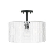 Emerson Semi-Flush Mount in Matte Black