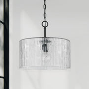 Emerson Semi-Flush Mount in Matte Black