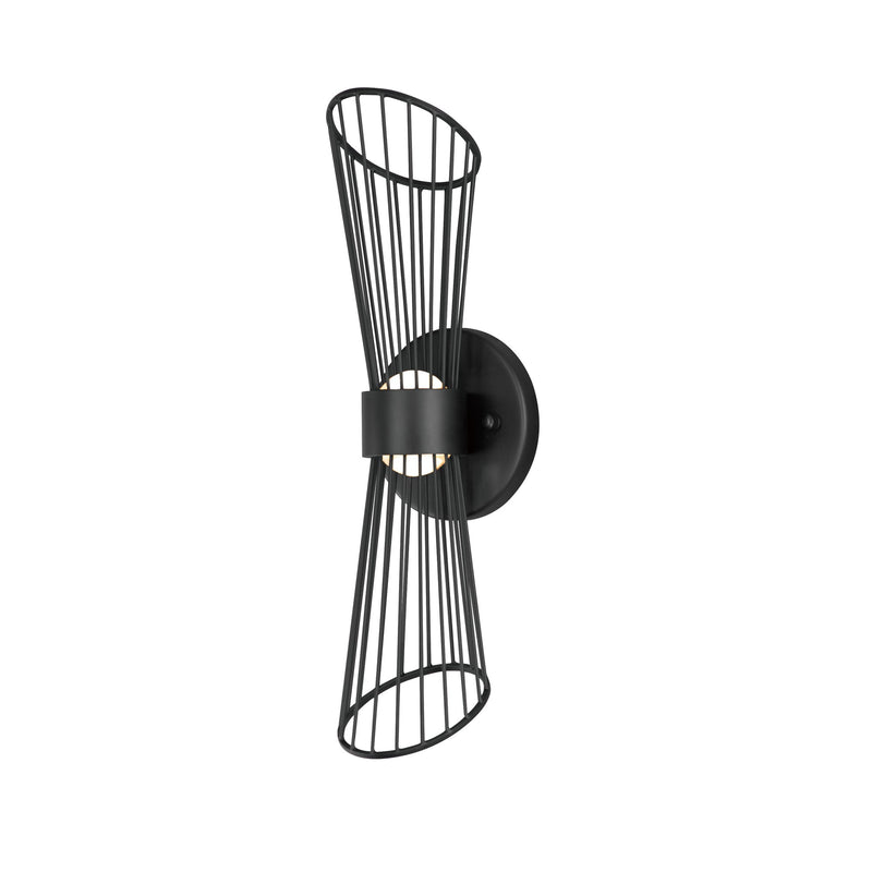 Zeta LED Wall Sconce in Black