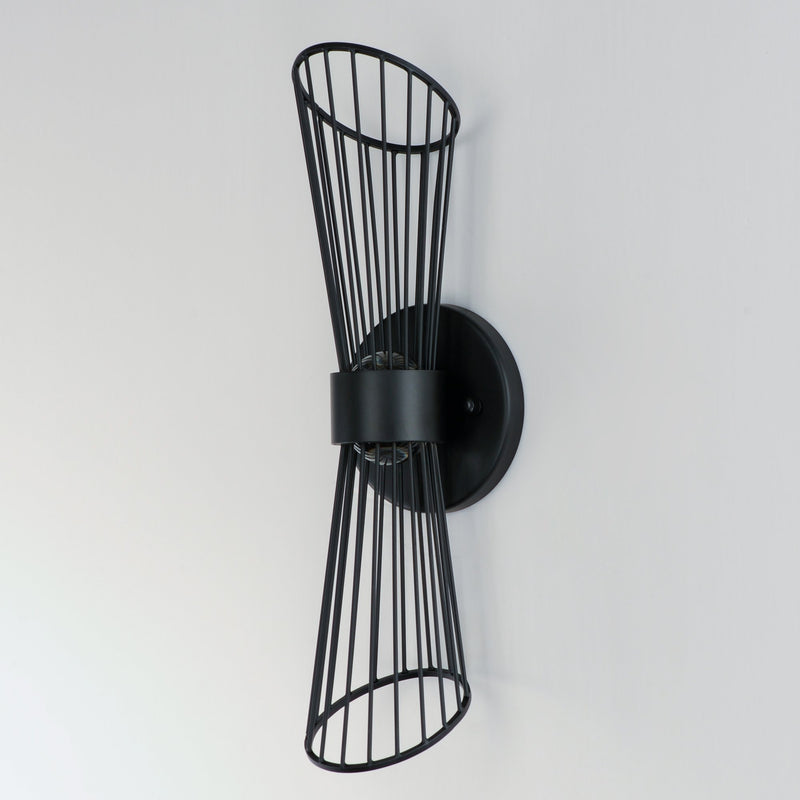 Zeta LED Wall Sconce in Black