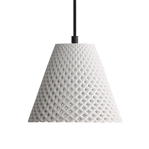 Clarus 8" Mini Pendant in Matte Black