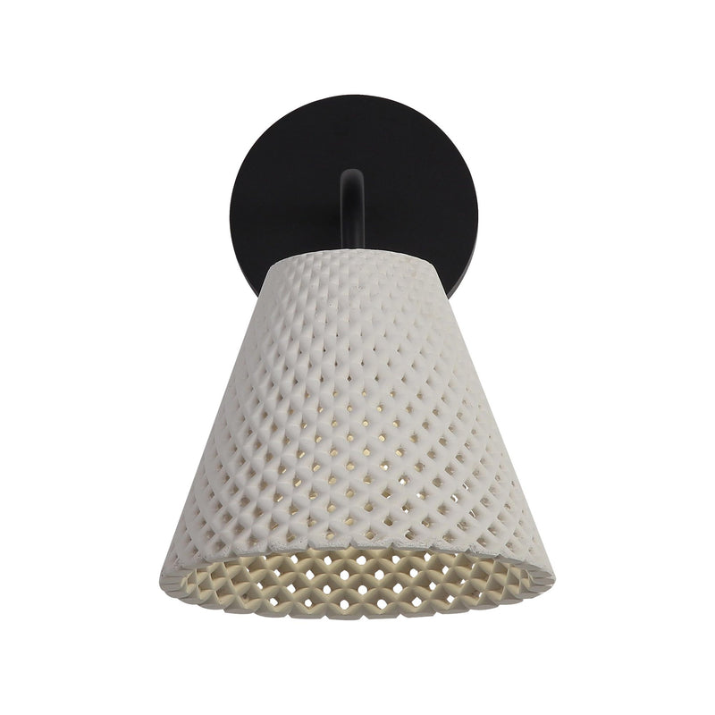 Clarus Outdoor Wall Sconce in Matte Black