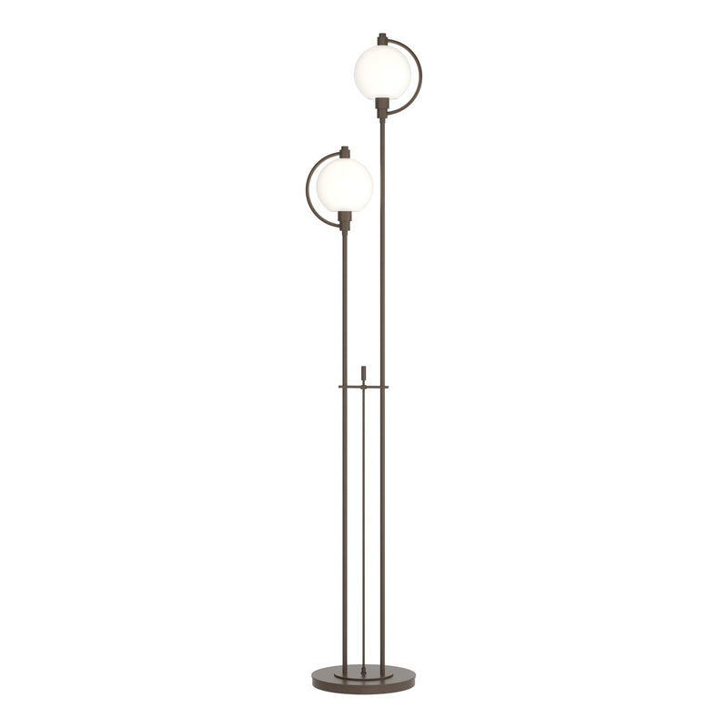Pluto 2-Light 68" Floor Lamp in Bronze