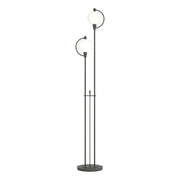 Pluto 2-Light 68" Floor Lamp in Natural Iron