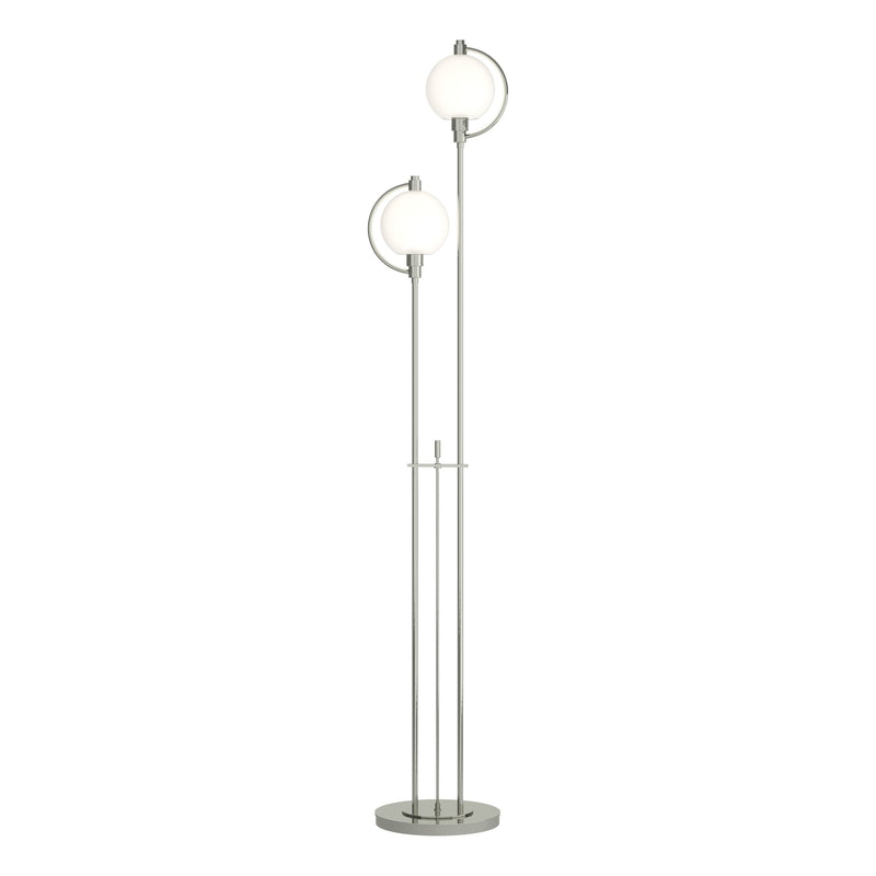 Pluto 2-Light 68" Floor Lamp in Sterling