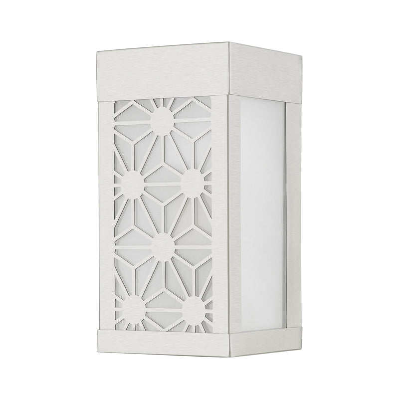 Berkeley Small Outdoor ADA Wall Sconce in Brushed Nickel