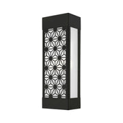 Berkeley 2-Light Outdoor ADA Wall Sconce in Black