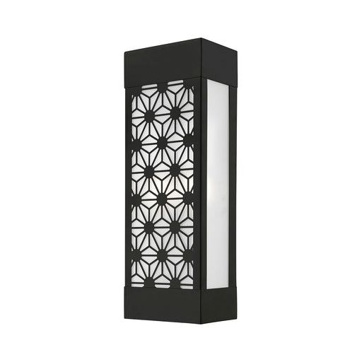 Berkeley 2-Light Outdoor ADA Wall Sconce in Black