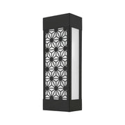 Berkeley 2-Light Outdoor ADA Wall Sconce in Black