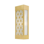 Berkeley 2-Light Outdoor ADA Wall Sconce in Satin Gold