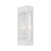 Berkeley 2-Light Outdoor ADA Wall Sconce in Brushed Nickel