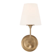 Sylvan 1 Light 6" Sconce in Vibrant Gold