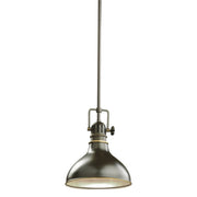 Hatteras Bay Mini Pendant in Olde Bronze
