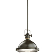 Hatteras Bay 11.75" Pendant in Olde Bronze