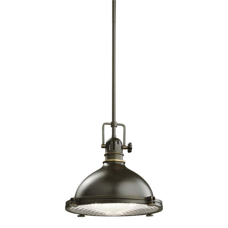 Hatteras Bay 11.75" Pendant in Olde Bronze