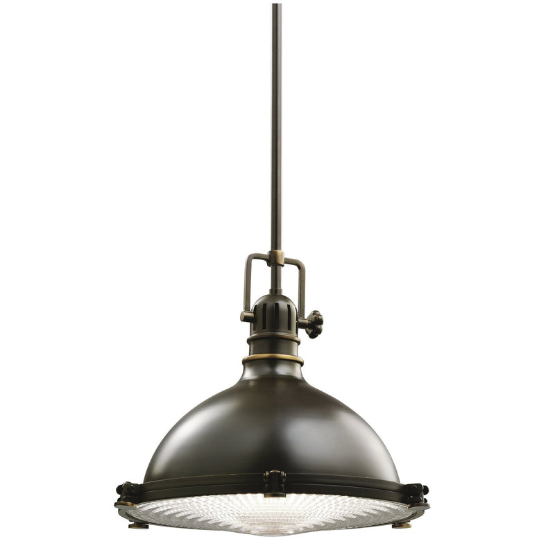 Hatteras Bay 13.25" Pendant in Olde Bronze
