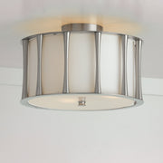 Bodie 3-Light Semi-Flush Mount in Brushed Nickel
