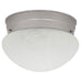 2 Light Flush and Semi-Flush in Matte Nickel