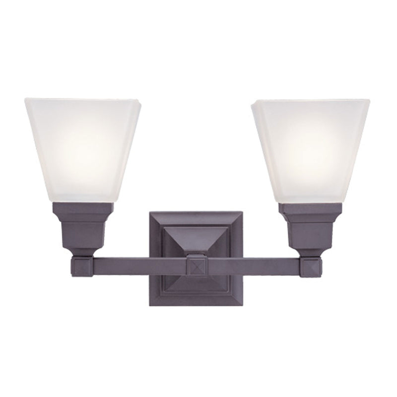 Mission 2-Light Bath Vanity - Lamps Expo