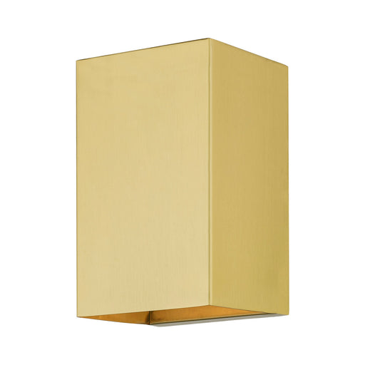 Derby Small ADA Outdoor Wall Sconce in Satin Gold