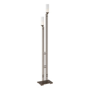 Metra Twin 2-Light 75" Floor Lamp in Bronze