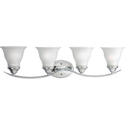 Trinity 4-Light Bath Vanity Light in Polished Chrome