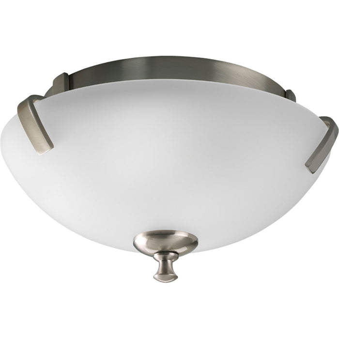 Wisten Two Light Close-to-Ceiling in Brushed Nickel