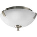 Wisten Two Light Close-to-Ceiling in Brushed Nickel